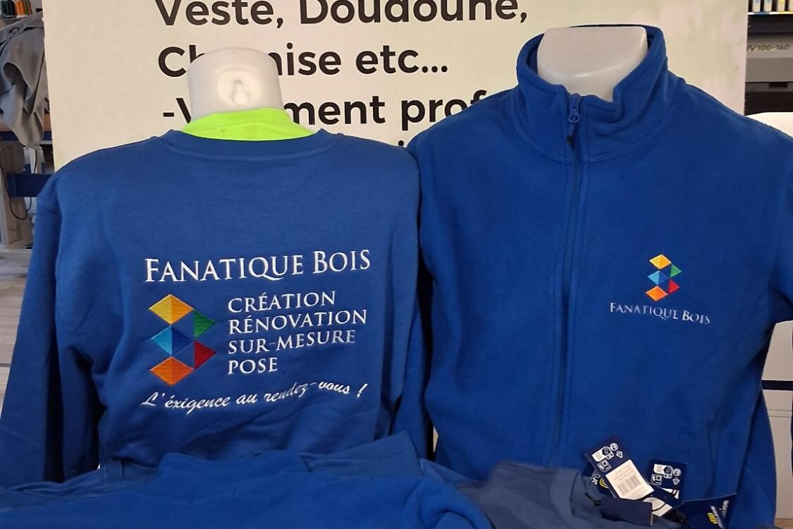 FANATIQUE BOIS 1125X750 | TFB Flocage Comment choisir le bon emplacement pour un logo brodé sur un vêtement professionnel ? Hœnheim